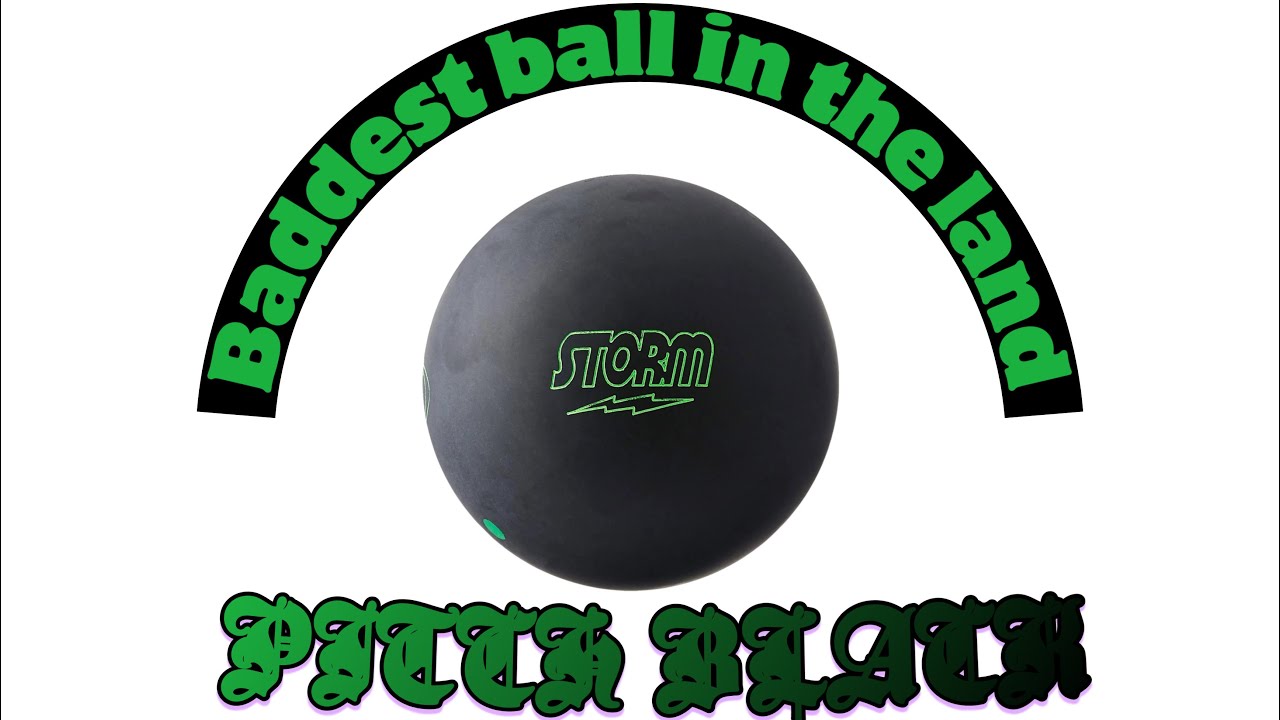 Baddest ball in the land Storm Pitch Black