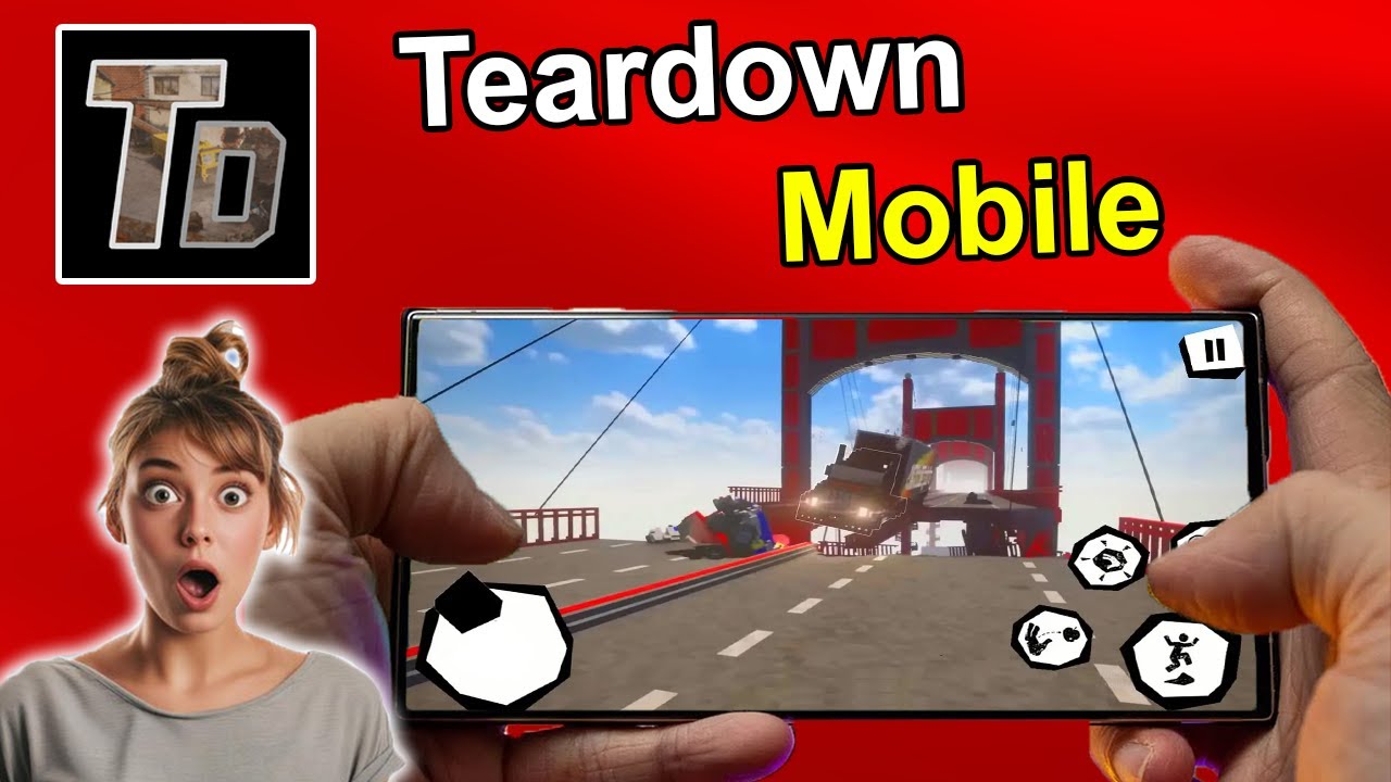 Play Teardown on Mobile | Smash & Create in a Fully Destructible World on Android & iOS! 🧨📱