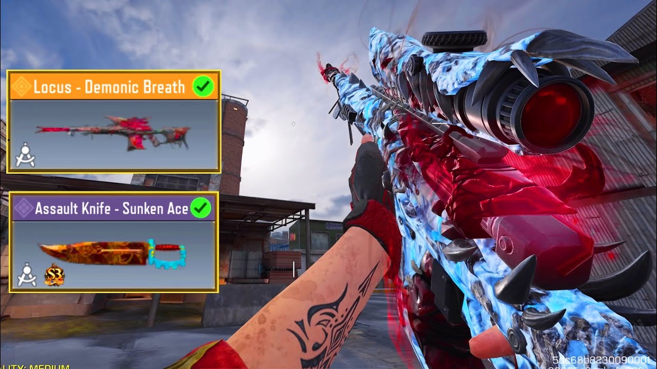 Locus   Demonic Breath + Assault Knife   Sunken Ace… 🔥 | SAMSUNG, A7,A8,J2,J3,J4,J5,J6,J7,XS, A3,A4