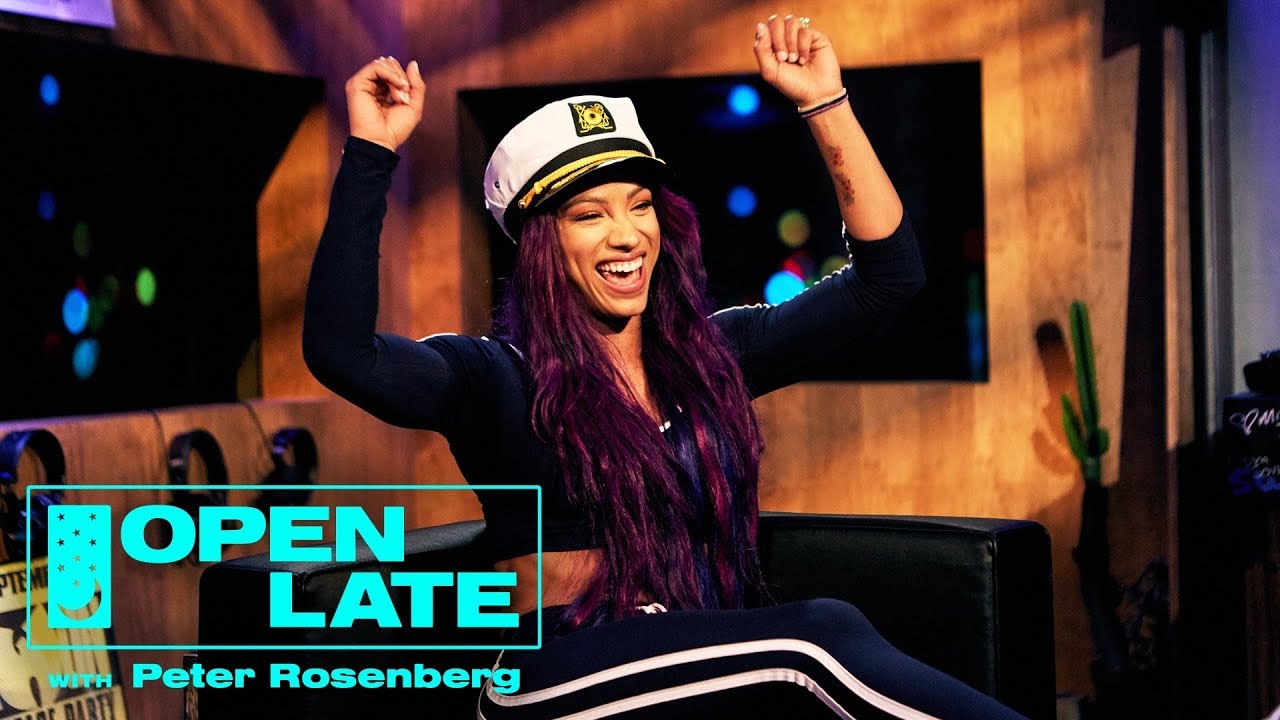 WWE Takeover With Sasha Banks, The New Day, Rusev and Lana | Open Late with Peter Rosenberg