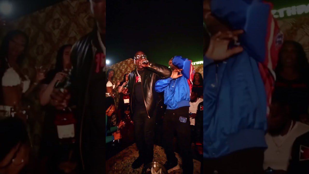 POLE : ROWDY RAHZ FT FRIDAY9IGHT FIRST LIVE PERFORMANCE IN ATLANTA NIGHT CLUB