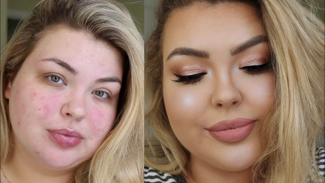 CHIT CHAT GRWM | Rose Gold Cut Crease + New Drugstore Foundation