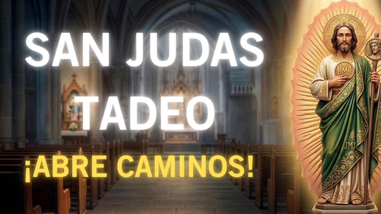 ORACIÓN URGENTE A SAN JUDAS | Situaciones Imposibles