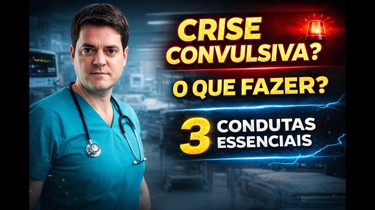 Crise Convulsiva - 3 condutas atualizadas que não podem faltar