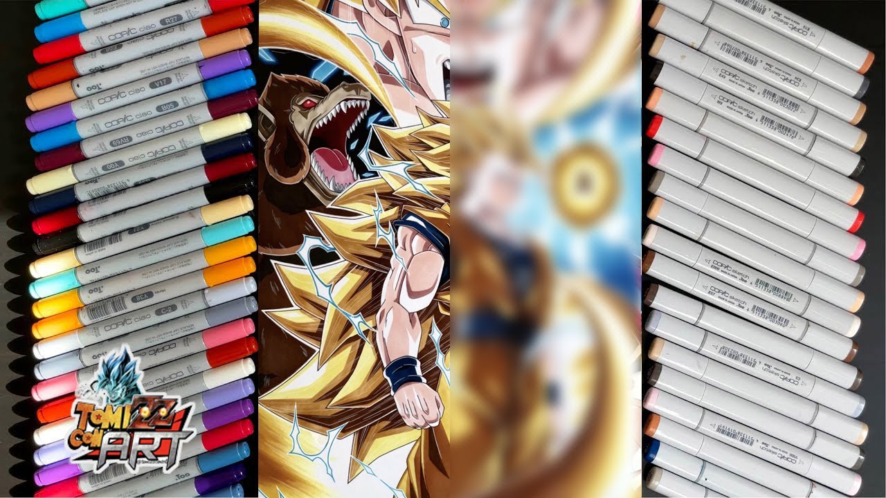 Coloring Goku SSJ3 [Composition] I 4K