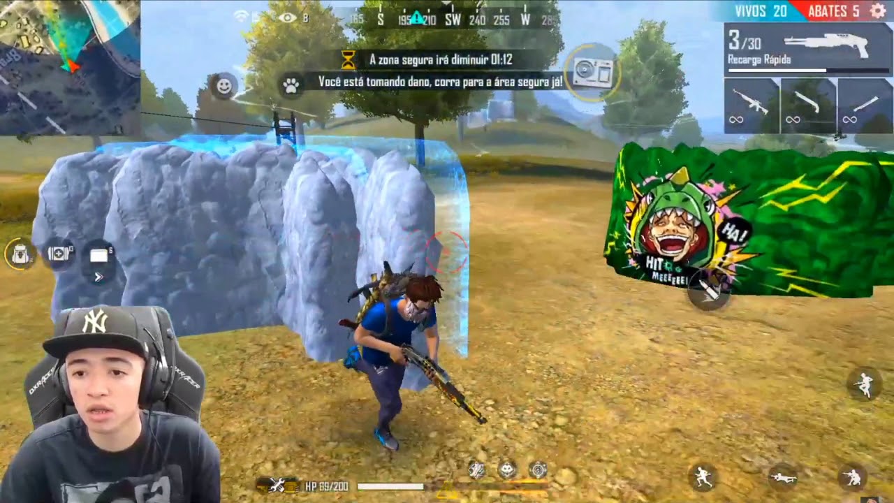 Quase matei o JuninZ HEHE