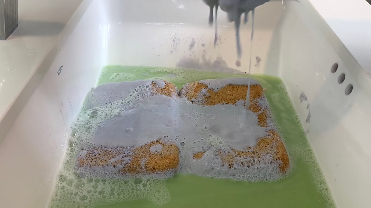 MY FAVORITE SQUEEZES ✨watery Paste✨ - sponge ASMR