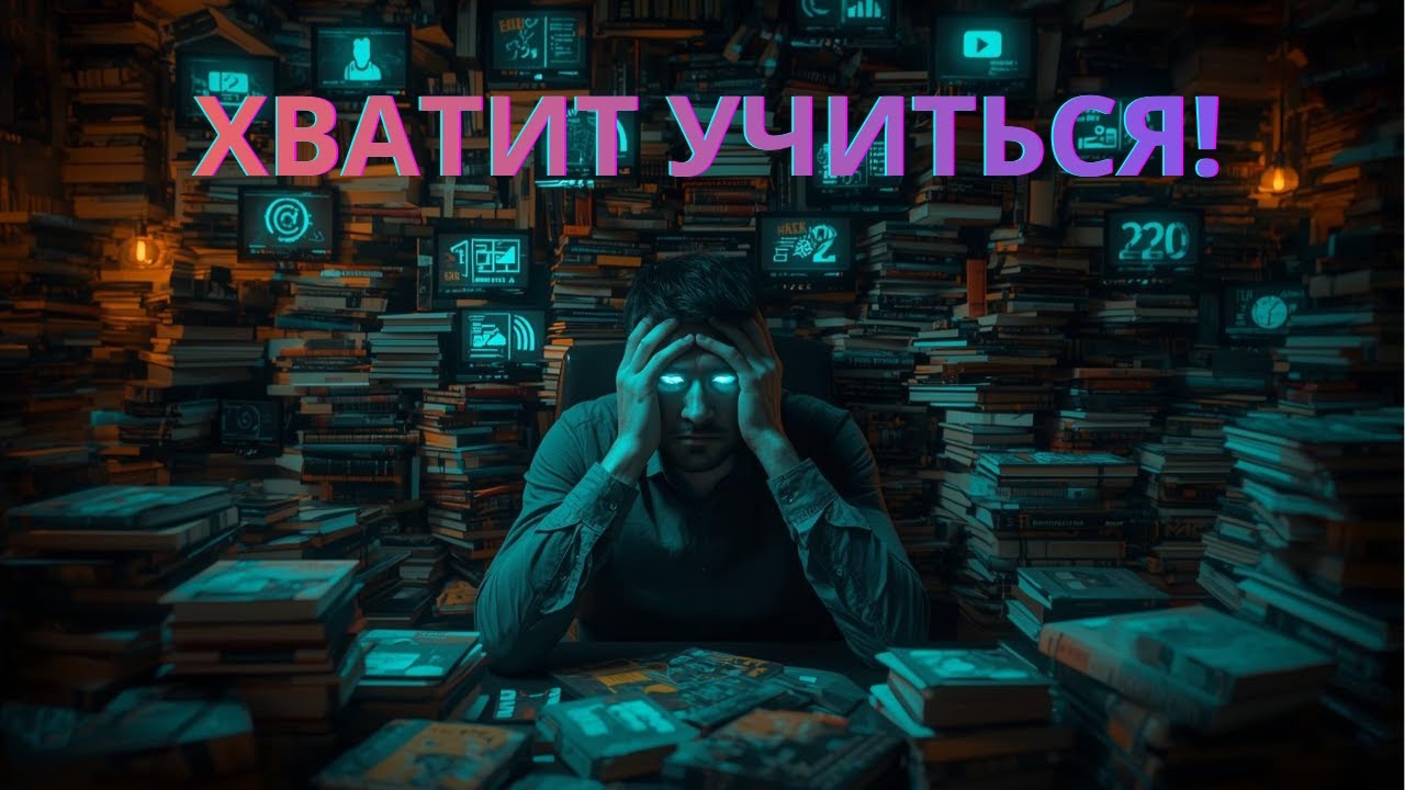 Образование — это новая прокрастинация. Хватит учиться!