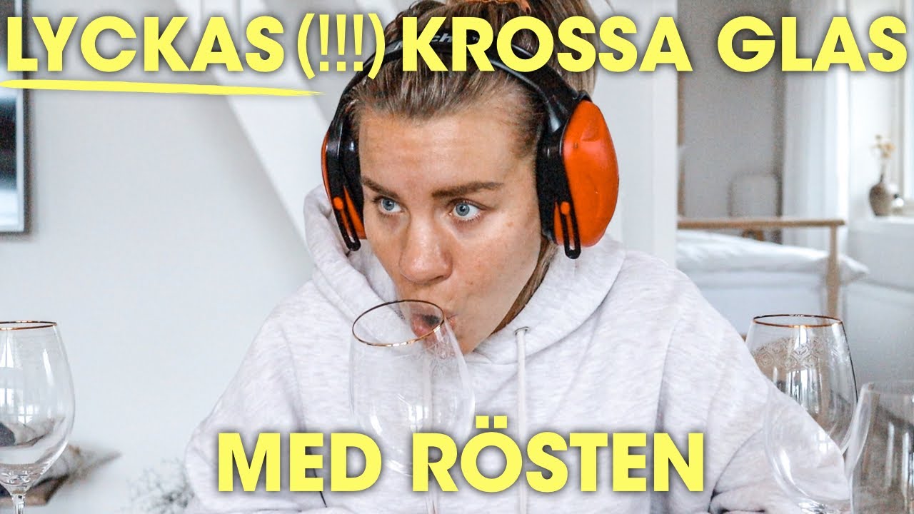 helt sjukt men jag lyckades krossa glas med r&ouml;sten