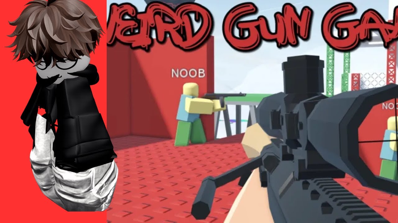 WEIRD GUN GAME!!! (SECRET WEAPON)