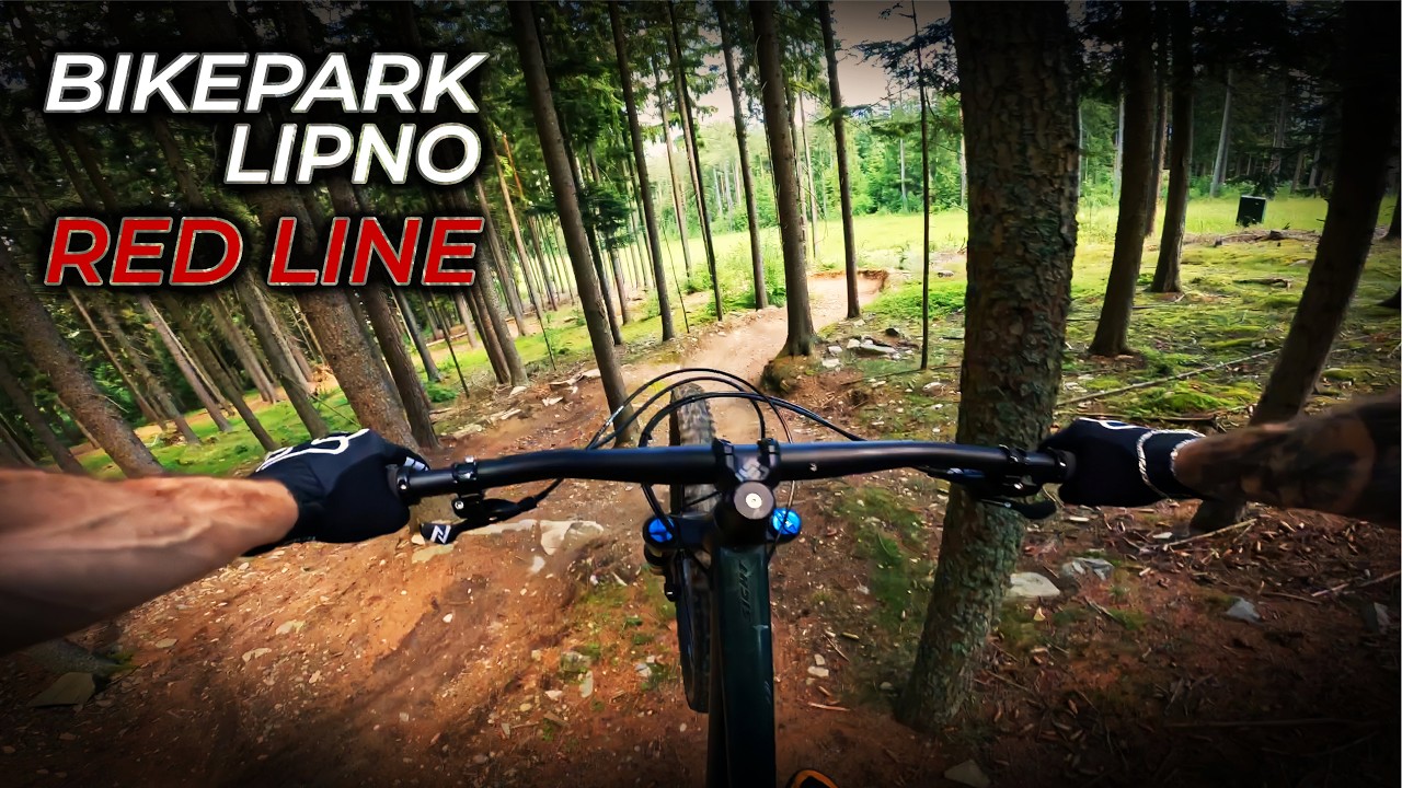 Chasing the Perfect Flow at bikepark Lipno! | Red Trail