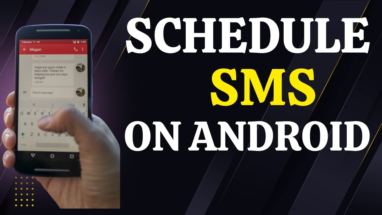 Как запланировать отправку текстовых сообщений на телефоне Android &mdash; Расписание SMS