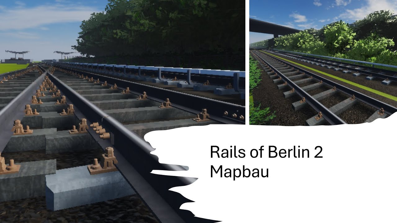 ÖPNV-Simulator Fahren#297 🔴 Mapbau: Rails of Berlin 2