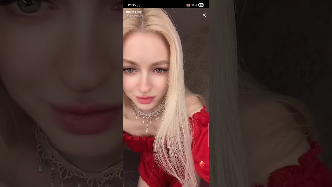 Angelina 🧡 Blonde Dancing Bigo Live 