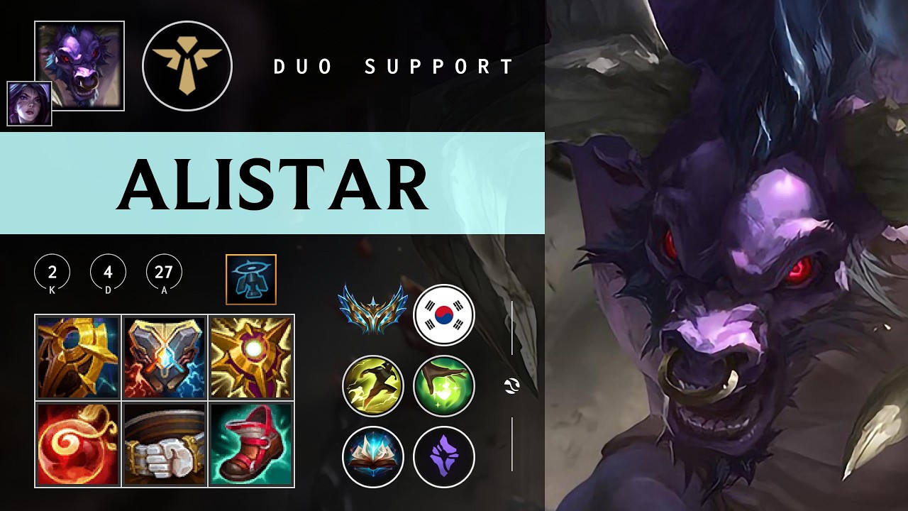 Alistar Support vs Leona - KR Challenger Patch 26.05