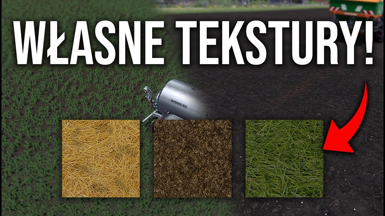 Jak prawidłowo dodać WŁASNE TEKSTURY do FS22! 🌾| Custom Fillplanes/Ground textures 🔨#fs22 #tuto