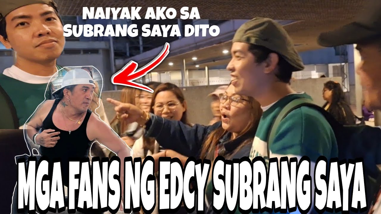 MGA FANS NG EDCY DITO SA HONGKONG  SUBRANG SAYA NG MAKITA SI KALINGP DITO IBANG FANS NSIYAK SA TUWA 