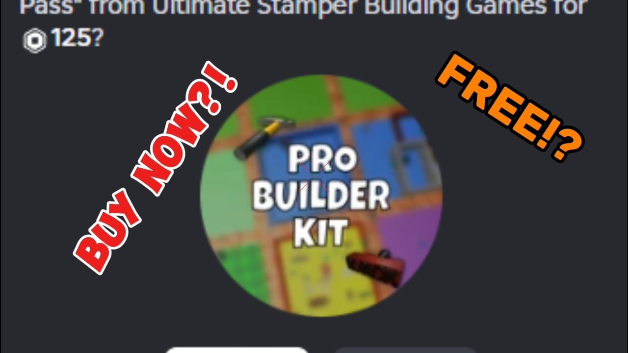 Pro builder kit op?