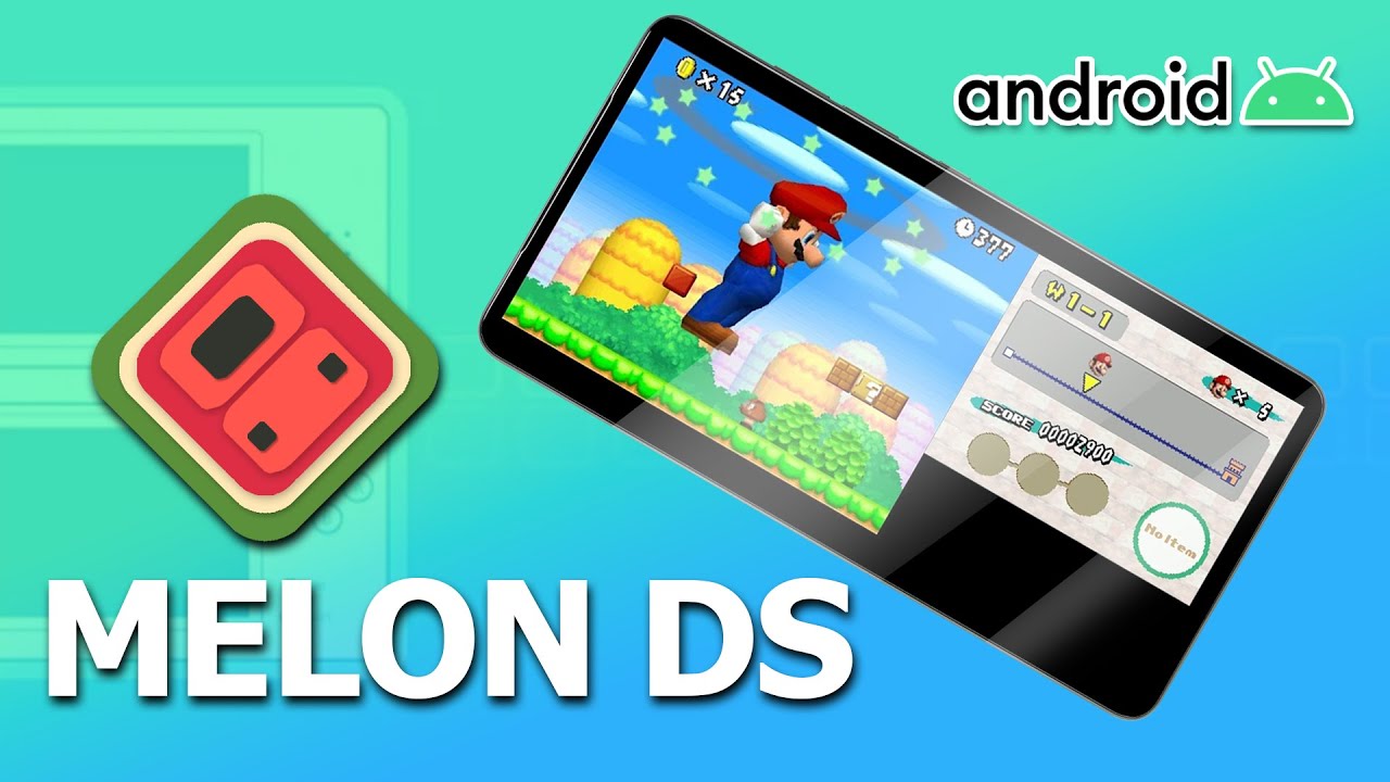 Novo Emulador de NITNENDO DS pra Android! - Guia MELON DS