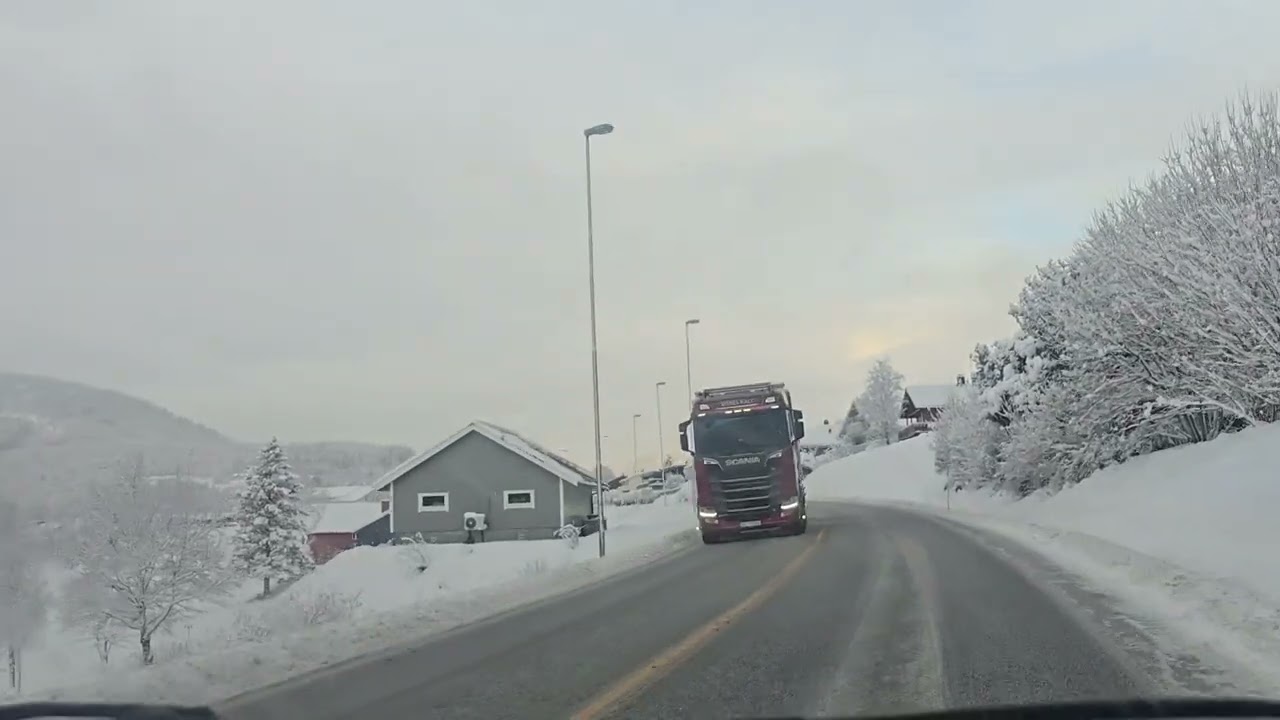 Winter in Norway - Epic Snow Drive! #Driving #Adventure #Snow