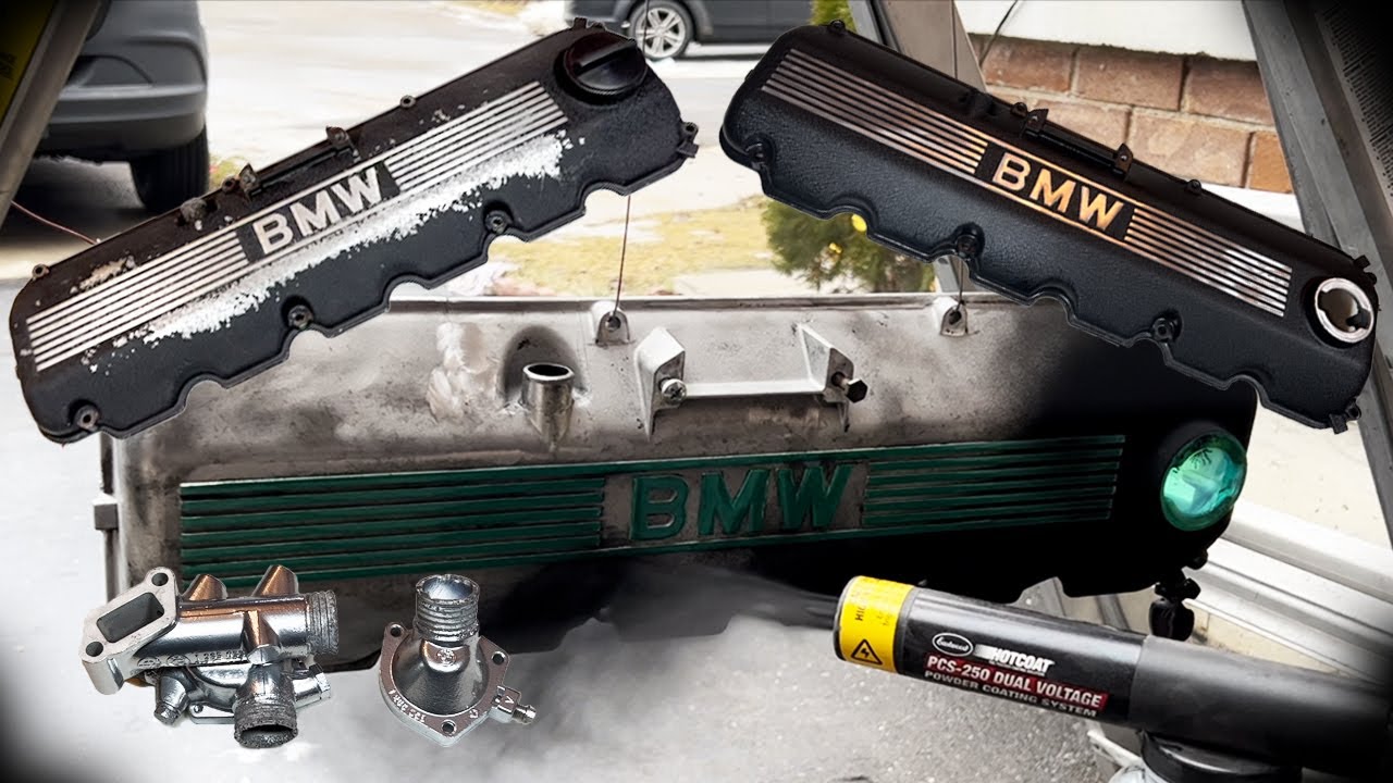 Restoring BMW E30'S Valve Cover, Intake Manifold and more!