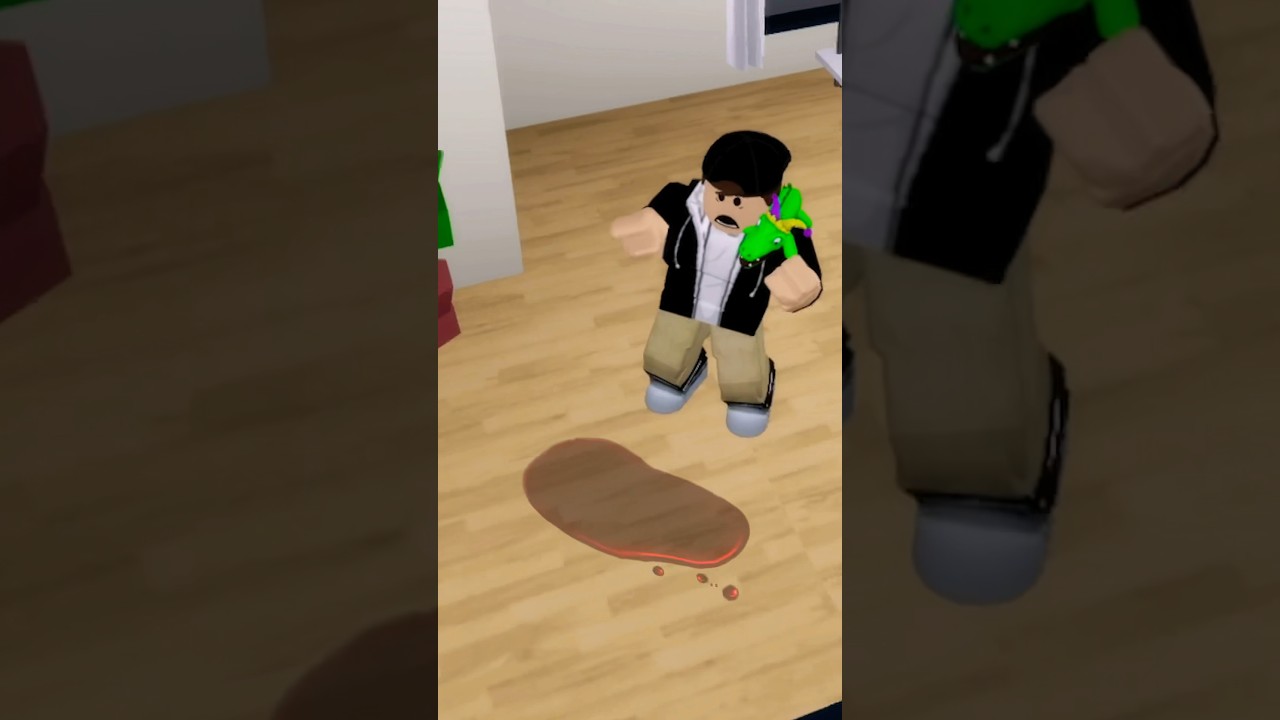 IF VUXVUX WAS IN A SCARY MOVIE #roblox #brookhaven
