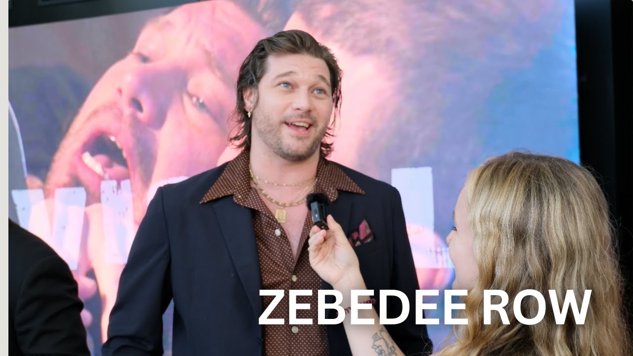 Invisible: Zebedee Row Red Carpet Interview