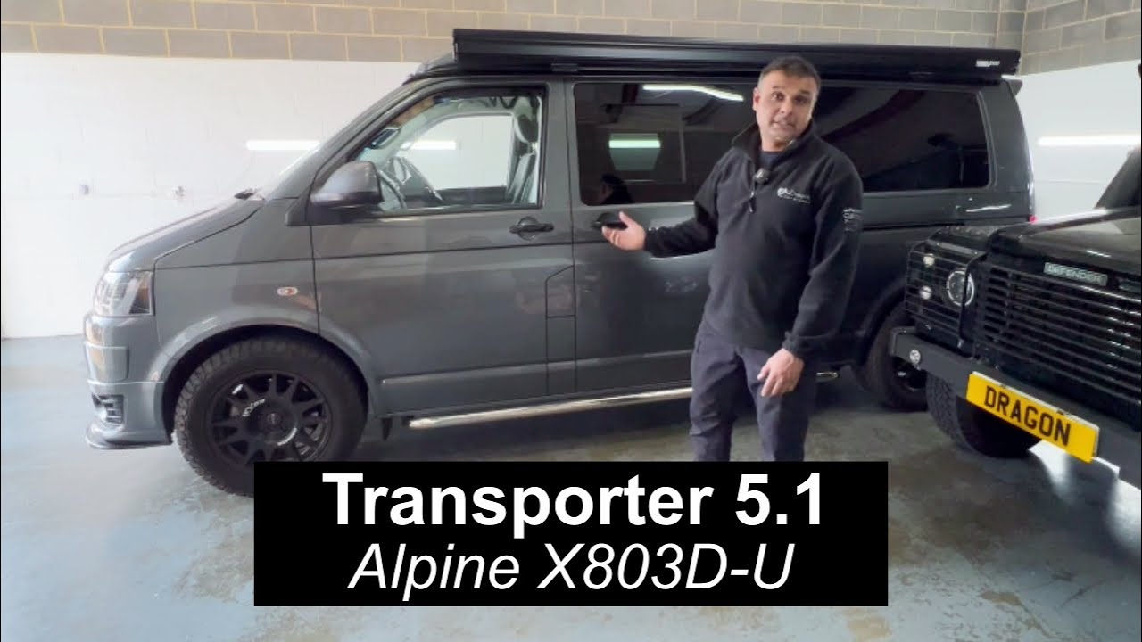 Transporter T5 – Alpine X803D-U | Dragon Car Audio | Sat Nav | Car Play | Android Auto | Bluetooth