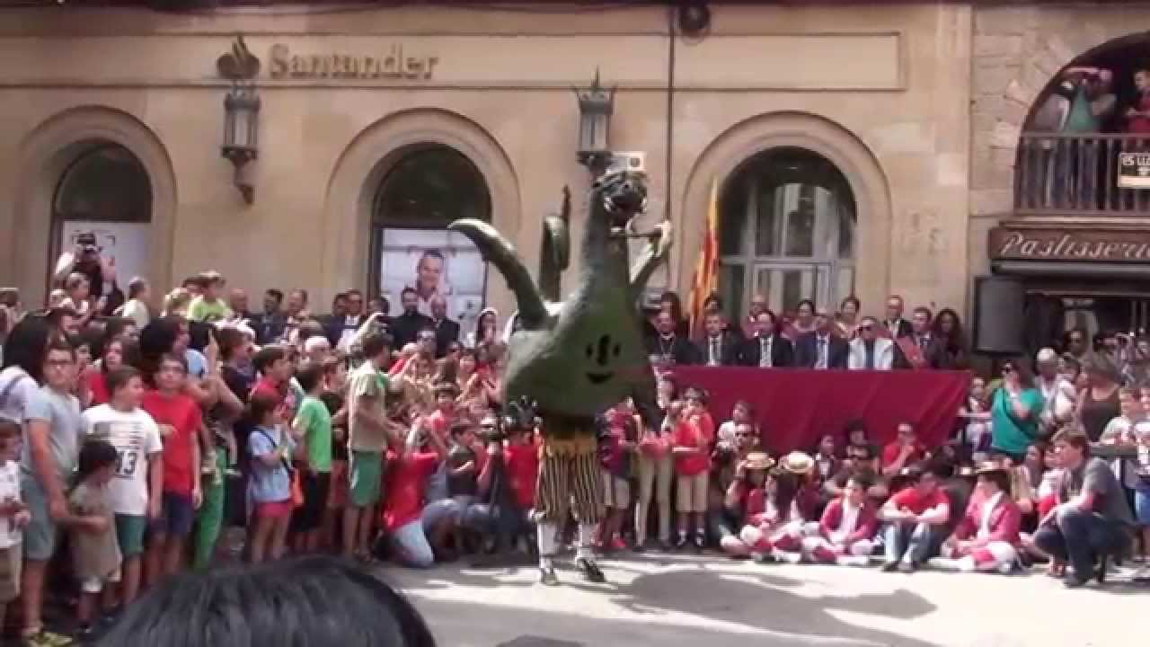 Ball del Drac - Festa Major Solsona 2014