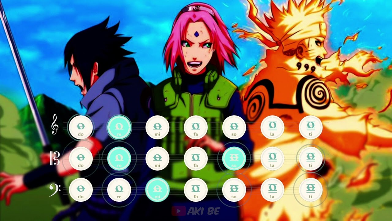 Naruto Shippuden OP 3 - Blue Bird [ Midi ] Windsong Lyre Cover【Genshin Impact】