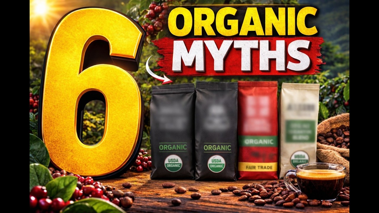6 Myths About Organic Coffee