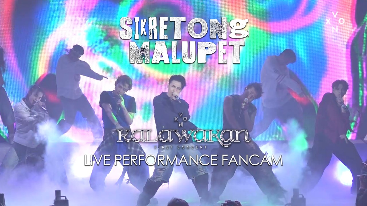 VXON - 'sikretong malupet' Live Performance FanCam at Kalawakan: First Concert
