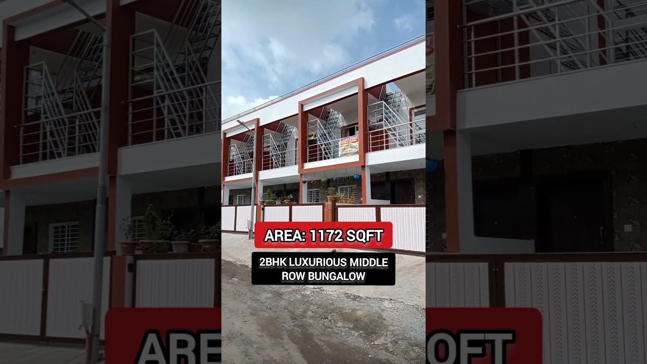 2BHK LUXURIOUS ROW HOUSE FOR SALE IN PATHARDI GAULANE ROAD NASHIK| #nashik #rowhouse #property #yt