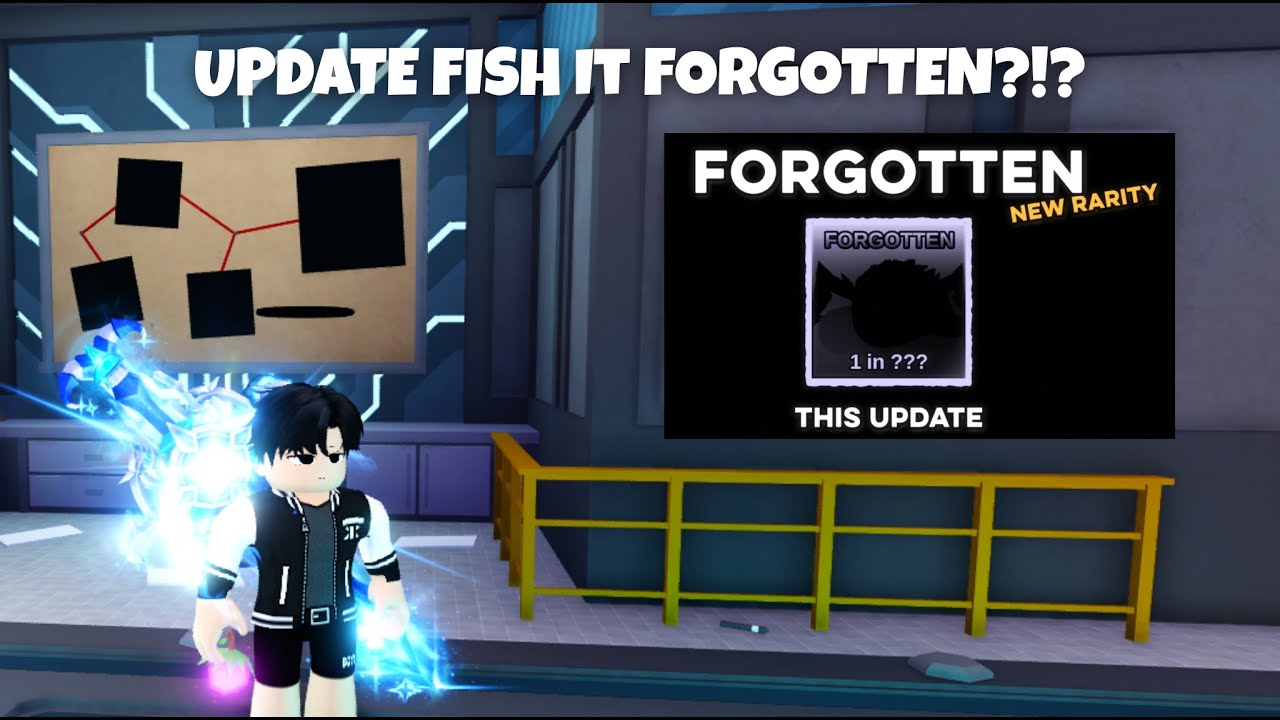 FISH IT UPDATE Rarity Forgotten + 200k Luck Cuy #shorts | Roblox Fish it