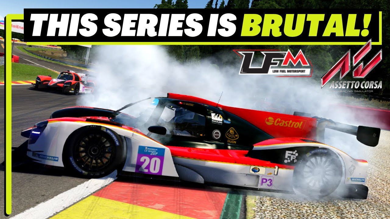 Assetto Corsa | Is SURVIVAL Even an Option?! LFM LMP3 @ Spa