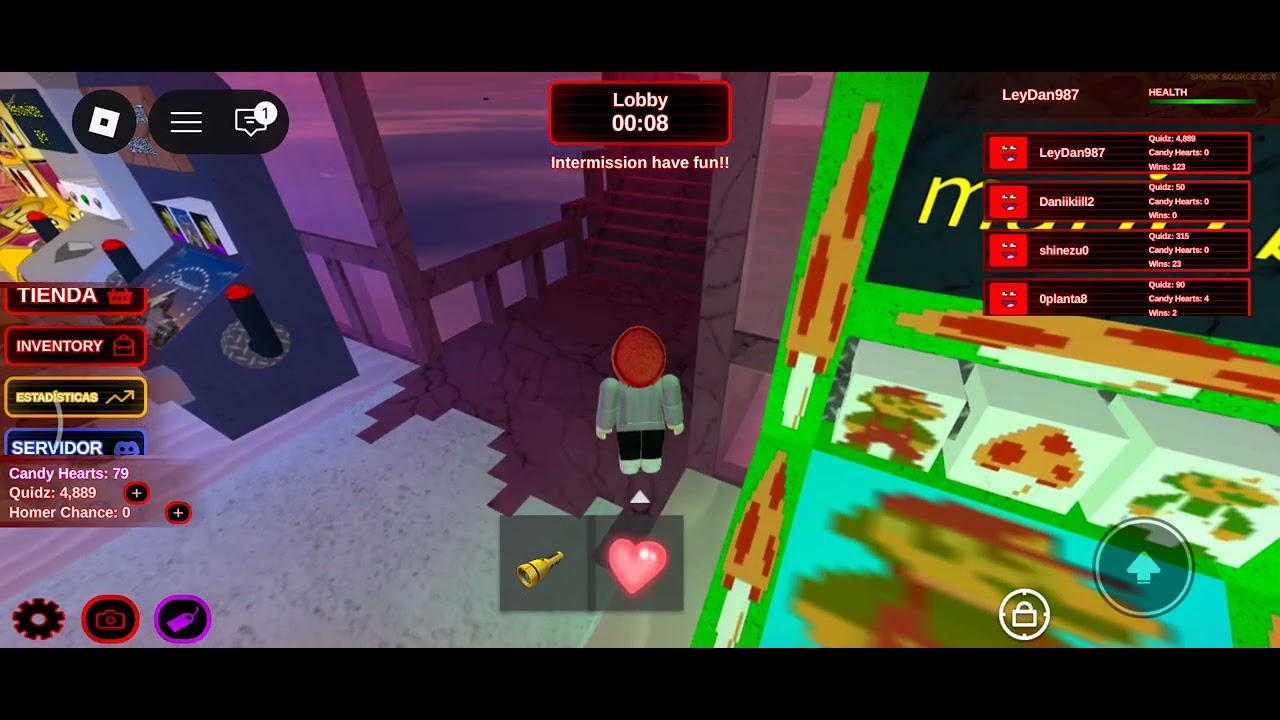 Jugando a tu vs Homero #roblox 