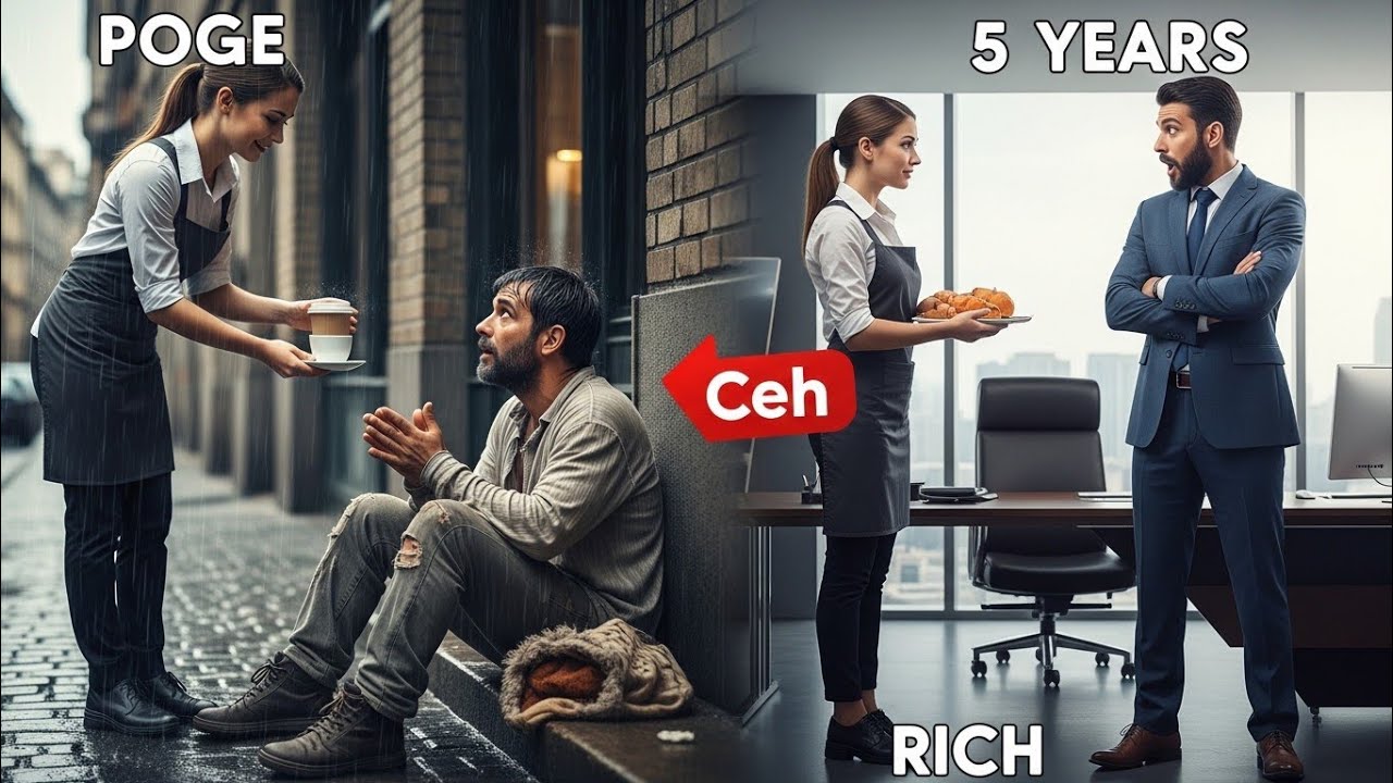 She Helped a Beggar… 5 Years Later He Became Her Boss | A Life-Changing Story