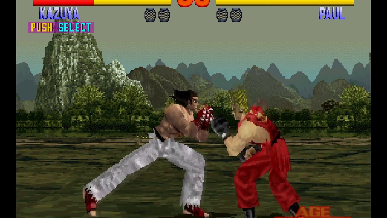 Tekken (PSX) Longplay - Kazuya Playthrough