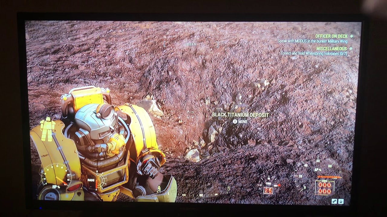 Fallout 76: Black Titanium deposit location