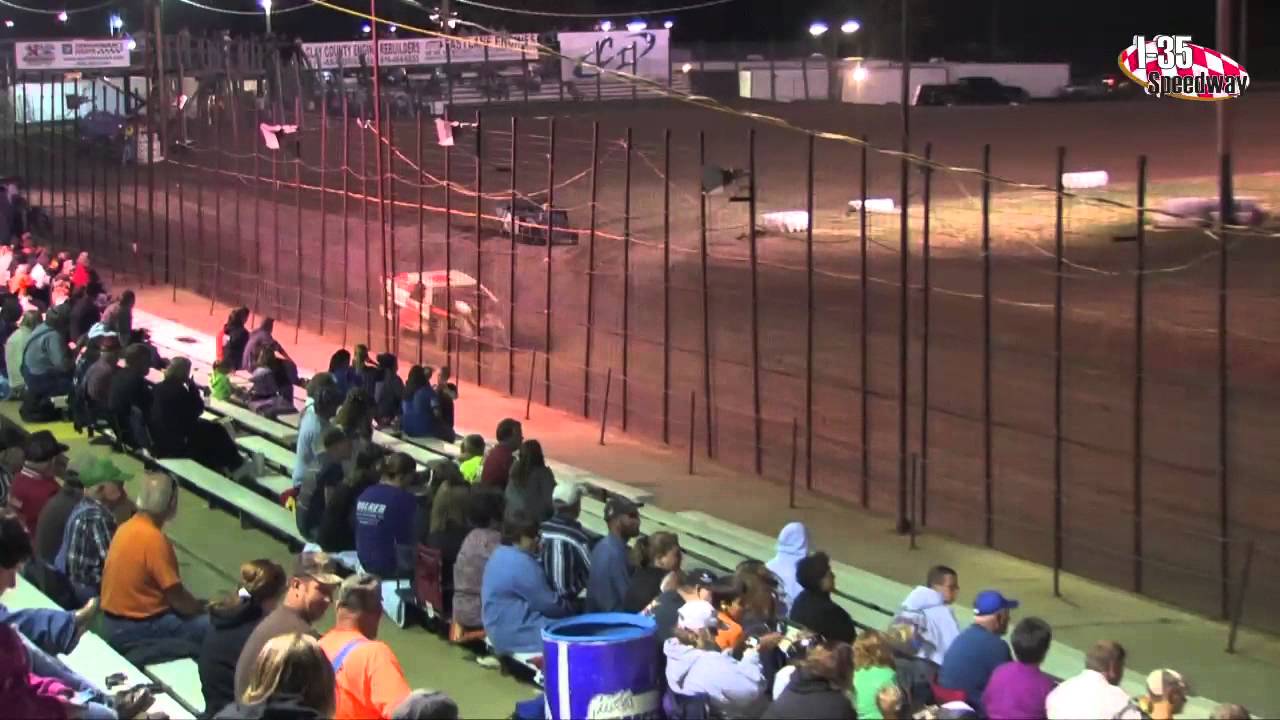 I-35 Speedway RacinDirt.com Open Night A-Mod Heat 09/08/12