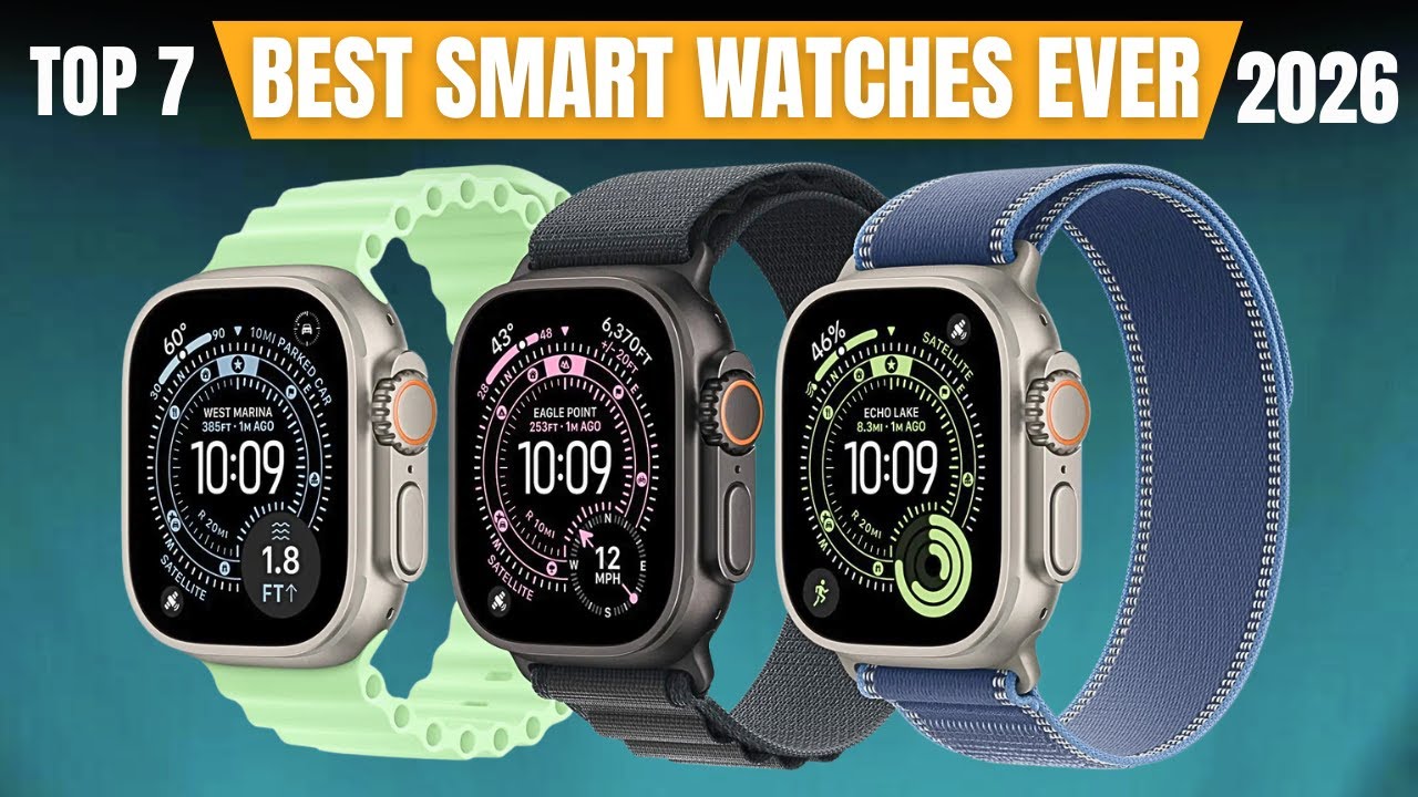 7 Best Smartwatches for iPhone & Android in 2026