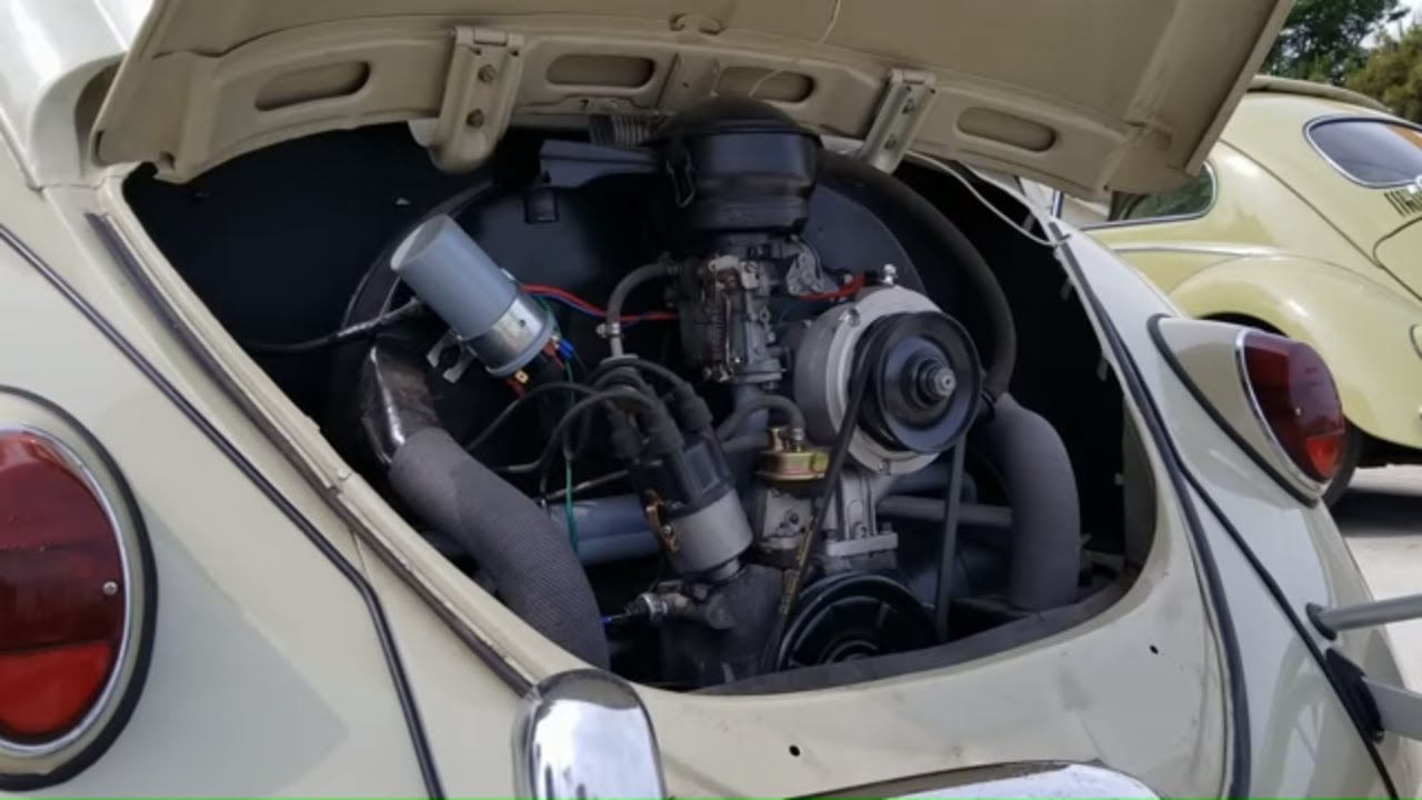 40 horse cold start and freeway cruise 65 sunroof bug