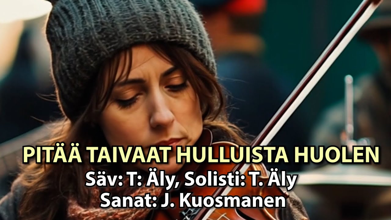 Pitää taivaat hulluista huolen, mukavan menevä biisi