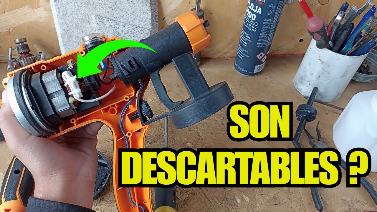👉 ¿La pistola de pintar INGCO es descartable? 🧐 Te cuento la verdad tras usarla