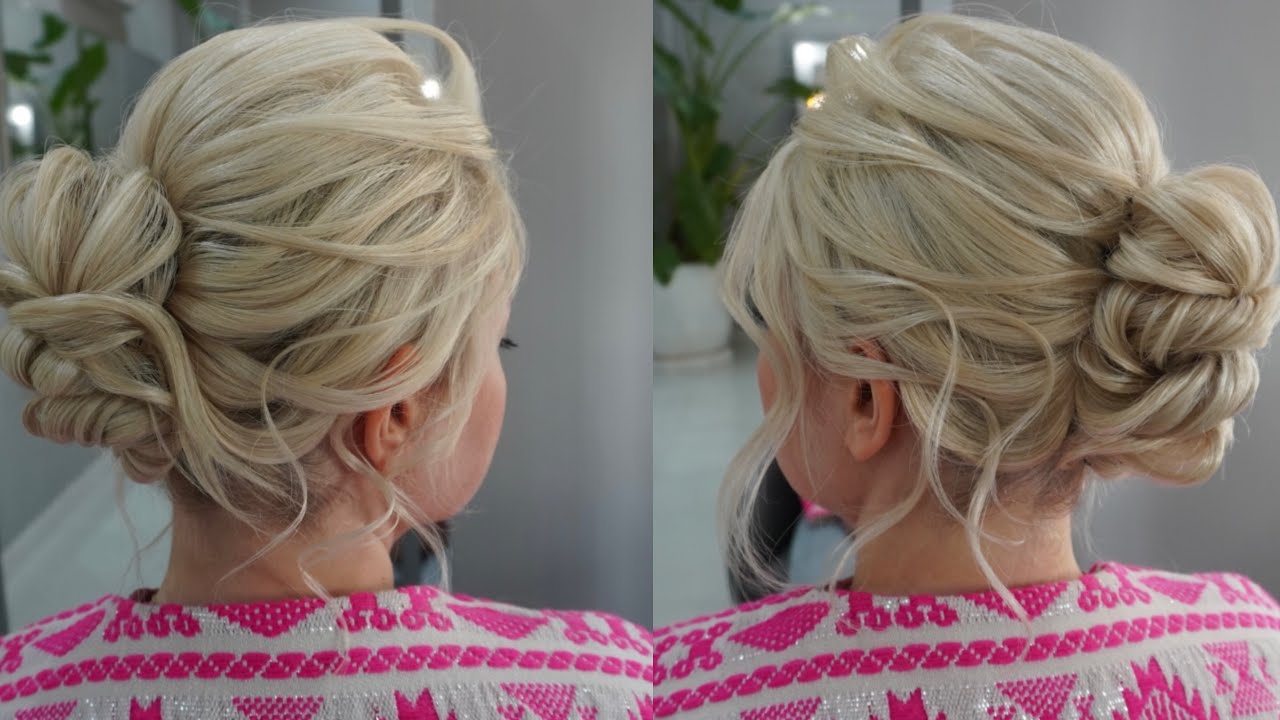 آموزش قدم به قدم شینیون جدید‌وشیک 😍Bridal Updo Tutorial Step-by-Step to a Modern Hairstyle