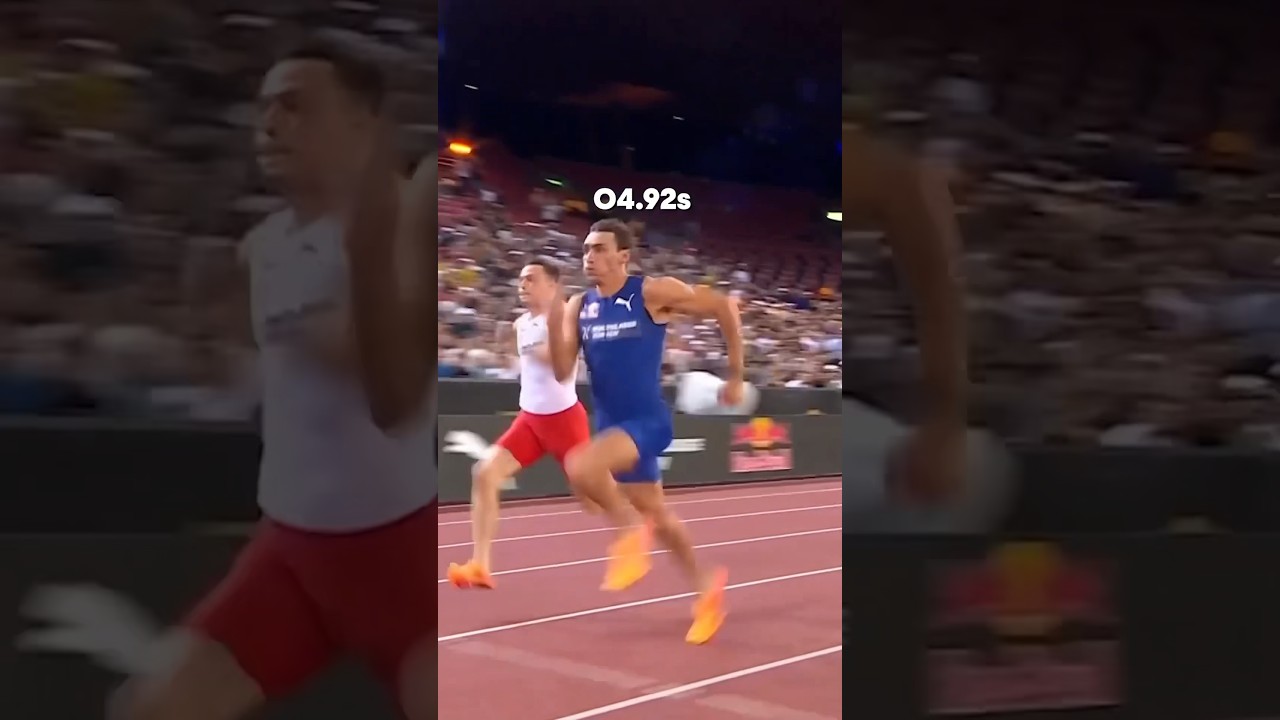 Insane 100m Race 😮&zwj;💨