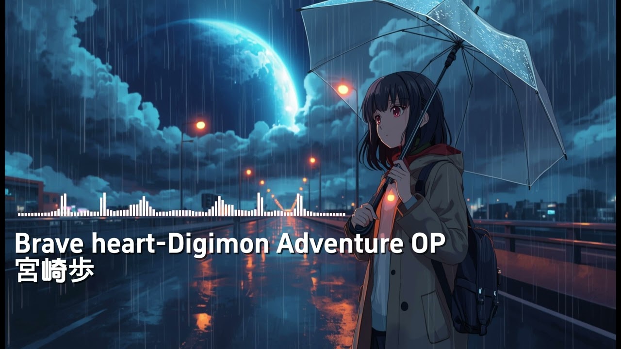《Digimon Adventure數碼寶貝OP - Brave heart》#宮崎歩 #AI cover #女子搖滾樂團 #二次創作歌曲 #coversong #suno #非營利