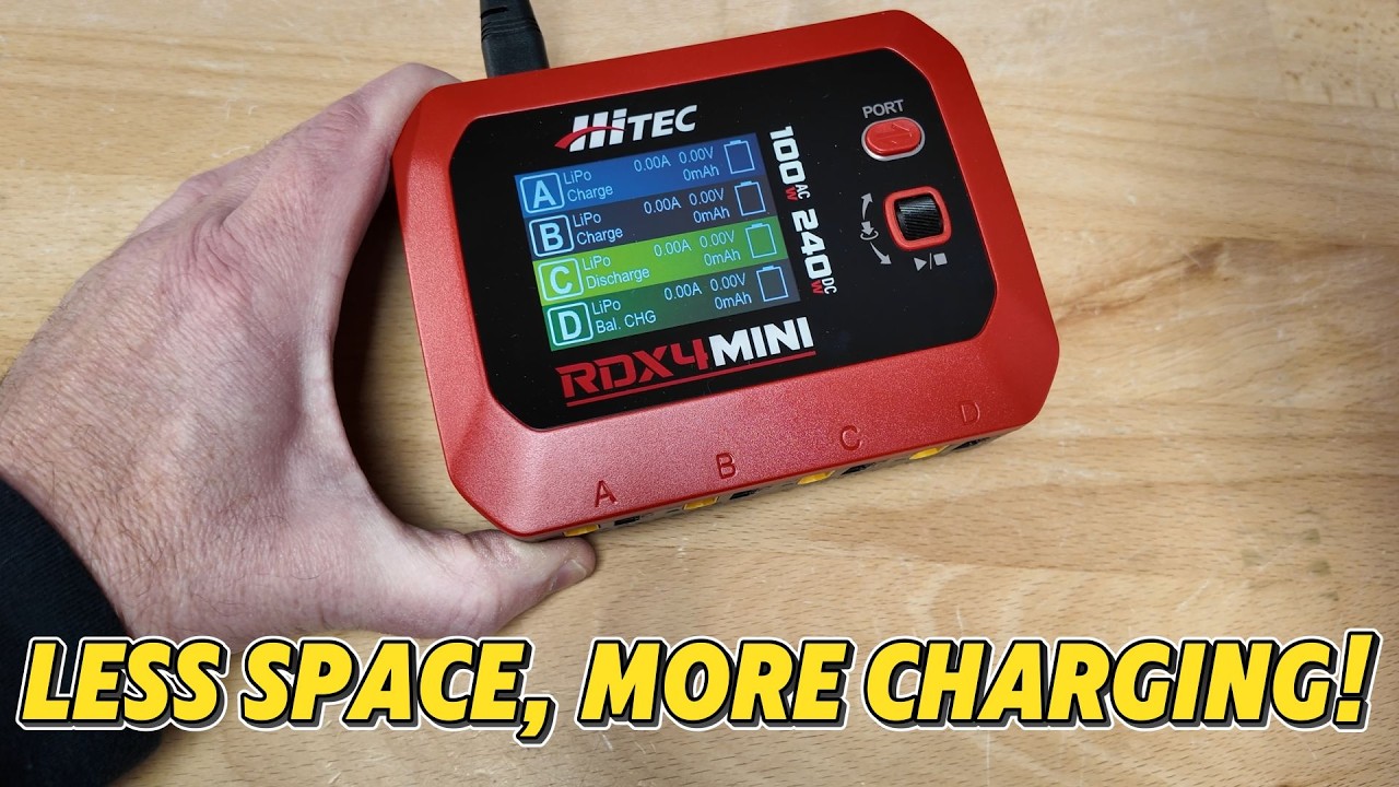 Don&rsquo;t Let the Size Fool You &mdash; Hitec RDX4 Mini Charger Overview