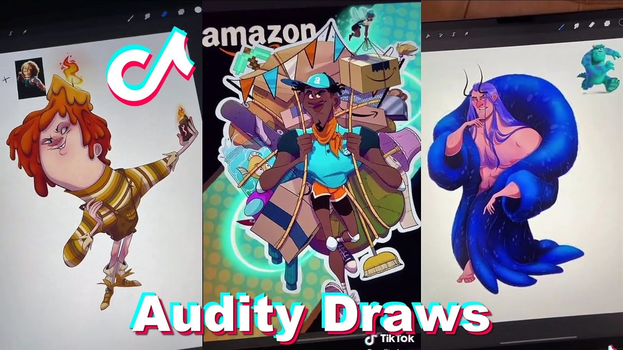 Best of auditydraws TikTok Videos 2023 | Audity Draws TikToks Art Compilation