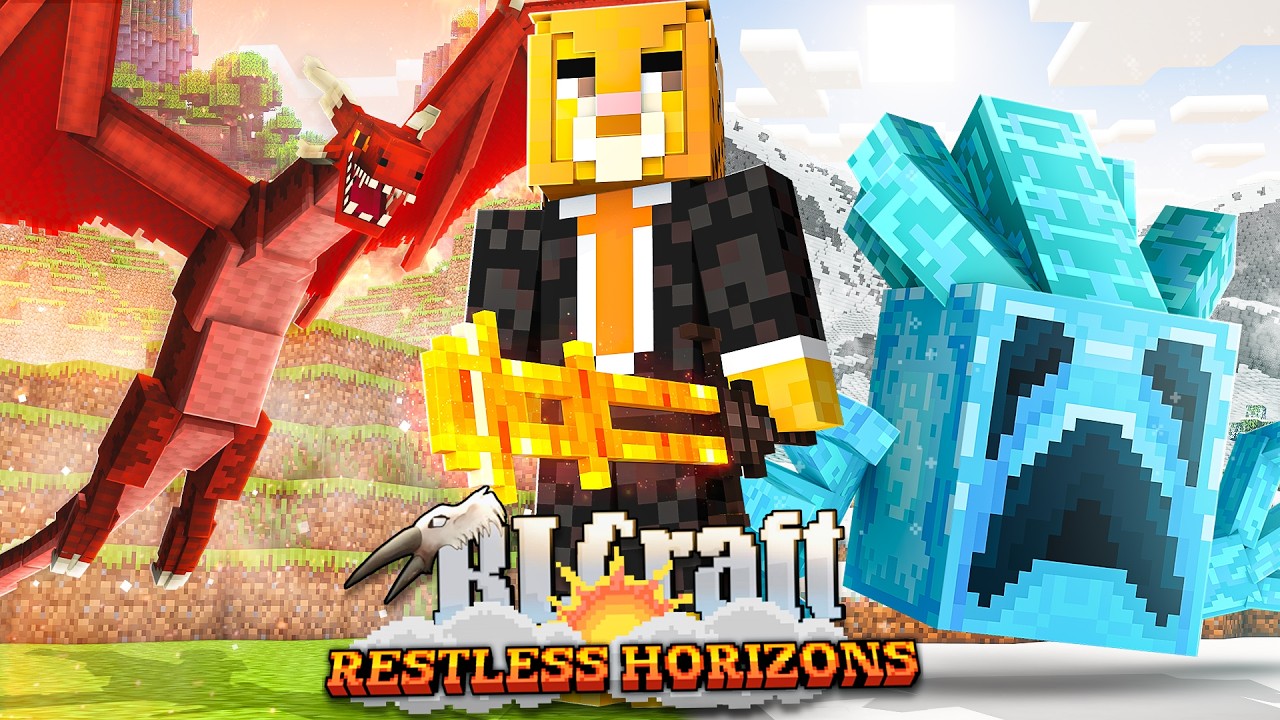 I Spent 100 Days in RLCraft Restless Horizons